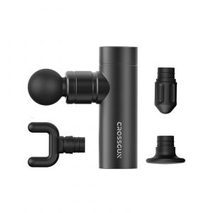 (Type C Charge&iquest;Black) Pistolet De Fascia Multifonctionnel Professionnel,Relaxant Musculaire Silencieux &Agrave; Grande Vitesse Avec 4 T&ecirc;tes De Mas Gratuites Et Vibration &Agrave; Haute Fr&eacute;quence - Neuf