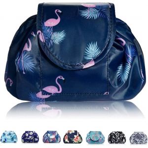 Maquillage Voyage &agrave; Cordonde Toilette Femme & Fille Pliable &eacute;tanche avec Poche zipp&eacute;eOrganisation One&iquest;Step pour cosm&eacute;tiques 57 cm (Purple) - Neuf