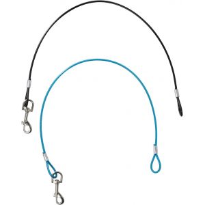 Jgd-Lot De 2 Rallonges De Laisse En M&eacute;tal Anti-Mastication Pour Chien Connecteur Robuste Pour Toute Laisse, Collier Et Harnais Ne S'emm&ecirc;le Pas Laisse Pour Petits Moyens Chiens - Neuf