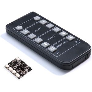 Kal-Télécommande Et Module De Télécommande Pour Éclairage Diy Lego/Moc, Ensemble De Télécommande Pour Lego Et Autres Grands Blocs De Marque Ensemble D'éclairage Led - Neuf