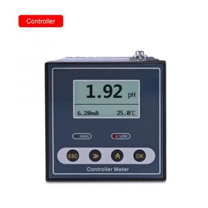 contrôleur de PH industriel en ligne,moniteur numérique 0,02pH 1mV,contrôle de limite supérieur et inférieur,alarme,testeur de pH - Type only Controller - Neuf