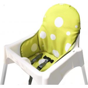 Housses De Si&egrave;ge Compatible Coussin Pour Ikea Antilop Chaise Haute Pour B&eacute;b&eacute; En Ne Comprend Pas La Chaise Haute Et La Ceinture(Bleu Oc&eacute;an) - Neuf