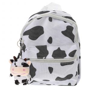 Cow Shoulders Bag Adorable Fille Canvas Bag Mode Sac &agrave; dos &Eacute;tudiant Sac &agrave; dos - Neuf