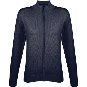 Gilet Zipp&eacute; - Femme - 00550 - Bleu Marine - Neuf