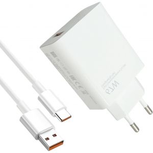 67 W Chargeur Rapide Pour Xiaomi, Turbo Charge Adaptateur De Chargeur Pour Xiaomi Redmi Note 13 12 11pro 11s 10 Mi 11 Ultra 11i 10t Lite Poco X6 M6 X5 Pro - Neuf