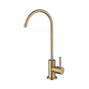 Ula Purificateur d'eau Robinet Eau Potable Osmose Inverse Cuisine Noir Robinet Avec Filtre En Acier Inoxydable 1/4 - Neuf