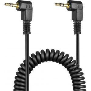 NEEWER 2,5mm &agrave; C1 C&acirc;ble de d&eacute;clenchement &agrave; distance compatible avec Canon SL3 T8i T7i T6i T6S T5 T5i T4i T3i XTi XSi SL2 RP R M 700D 650D 600D 550D 500D 1100D 80D 70D 60D PowerShot G16 G15 G5 X - Neuf