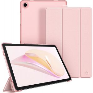 Coque Pour Samsung Galaxy Tab A9 Plus (Tab A9+) 11 Pouces 2023 (Smx210/X216/X218), Etui Transparent Givré Housse Fine Et Légère, Protection Pour Galaxy Tab A9 Plus 2023, Or Rose - Neuf