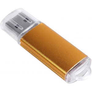 64gb Usb Memory Stick Flash Pen - Fashionable Compact U Disk For Ps3 Ps4 Computer Tv Gold - Neuf
