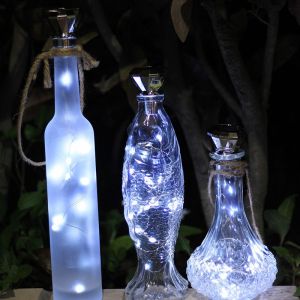 Lot De 8 Lampes Solaires Pour Bouteille De Vin, Imperméables Et Colorées, Idéales Pour L'extérieur, Idéales Pour Les Fêtes, Les Fêtes, Les Fêtes, Les Fêtes, Les Fêtes, Etc. - Neuf