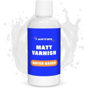 Vernis Mat Incolore Vernis Pour Peinture Acrylique 250 ml | Vernis Transparent Peinture | Vernis Tableau Acrylique | Vernis Bois Incolore Mat | Vernis Protection Peinture | Matt Varnish - Neuf