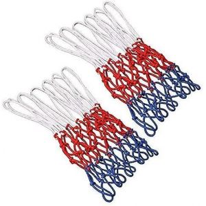 Filet De Basket-Ball Professionnel 2 Pi&egrave;ces,Filet De Remplacement De Basket-Ball,Filet Pour Panier De Basket-Ball,Basket-Ball - Neuf