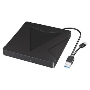 Lecteur DVD externe CD DVD -/+RW Lecteur Graveur Lecteur optique portable pour ordinateur portable PC portable - Neuf