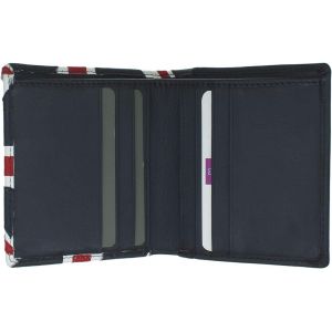 Mala Union En Cuir Collection Jack Rfid Slim Portefeuille En Cuir Blocage 199_29 Marine - Neuf