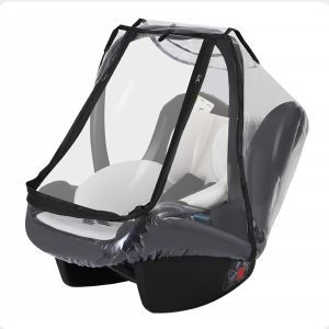 Subzonal-Housse De Pluie Universelle Pour Si&egrave;ge Auto B&eacute;b&eacute; Avec Sac, Fermeture &Eacute;clair &Agrave; Acc&egrave;s Rapide, Ventilation Lat&eacute;rale, Ouverture De Poign&eacute;e, Housse De Pluie Pour Maxi Cosi/Cybex/Graco/Joie/Nuna - Neuf