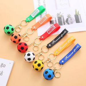 Lot de 6 porte-cl&eacute;s football - Id&eacute;al pour remplir des sacs surprises - Neuf