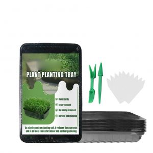 Hjlian Plateau De Semis De Plantes, Plaque De Culture De Jardin, Plateaux De Plantation, Base De Semences, Boite De Selection, Plateau De Pepiniere De Germination Des Plantes - Neuf