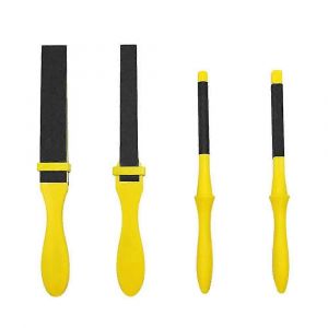 4 pcs bijou polissage polisseuse plat meulage bijoux papier bâton papier de verre pour bijoux en métal Repa - Neuf