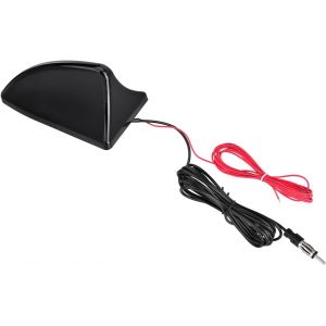 Dab+ Antenne Dab Amplificateur Antenne Autoradio Adaptateurdin Sma Antenne Autoradio Am/Fm Gps Toit Amplificateur Signal Car Shark Fin Antenne Adaptateur Smb Prise Avec Câble Rg174 5M - Neuf