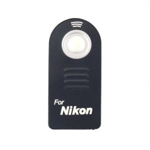1pcs gros ML-L3 IR T&eacute;l&eacute;commande sans fil pour Nikon D5000 D5100 D7000 D3000 D90 D80 - Neuf