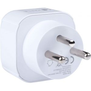 JGD-Isra&euml;l Adaptateur Fiche de voyage Type H vers l'Europe europ&eacute;enne Prise europ&eacute;enne Type C E F pour l'Espagne ES France FR Italie IT Allemagne DE Portugal Danemark Gr&egrave;ce Turquie Universal 3 broche - Neuf