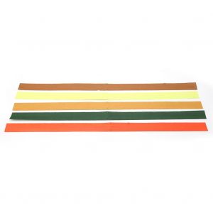 Lot de 5 bandes de papier colore pour quilling, motif floral, 7 couleurs aleatoires - Neuf