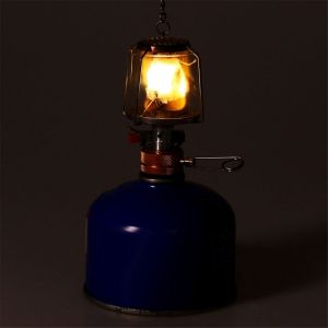 Lanterne &Agrave; Gaz De Camping En Plein Air, Allumage Pi&eacute;zo, Mini Lampe Portable, &Eacute;quipement Camping, Accessoires Cuisine - Neuf