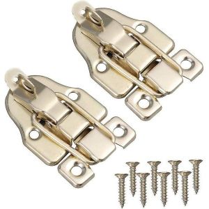 Loquet De Style Ancien Pour Boîtes Et Coffres Vintage ¿ 2 Pièces De Quincaillerie Durable Pour Le Rangement De Bijoux, De Cadeaux Et D'outils - Neuf