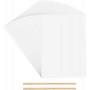 Chenquansarl-Lot De 200 Feuilles De Papier Transparent A4, Papier Parchemin 53 G/M², Papier Calque A4, Papier D'architecte, Papier Vellum Pour Croquis Architecturaux, Designs De Mode - Neuf