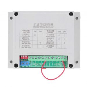 Contr&ocirc;leur de moteur pas &agrave; pas 1 axe,commande CNC avant/arri&egrave;re,g&eacute;n&eacute;rateur d'impulsions PWM &agrave; 2 vitesses,6 V &agrave; 32 V - Neuf