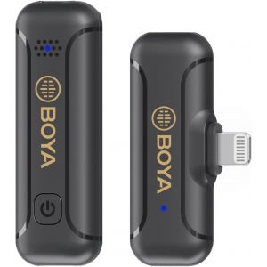 Microphone Cravate Sans Fil Pour Iphone Ipad, 2,4 Ghz Plug Play Micro &Agrave; Pince Pour Interview Vid&eacute;o Podcast Vlog Enregistrement Youtube (Tx + Rx) - Neuf