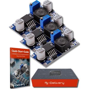 3X LM2596S Adaptateur d'alimentation DC-DC Step Down Module Compatible avec Arduino et Raspberry Pi incluant Un E-Book! - Neuf