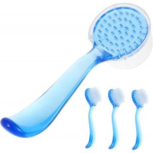 Sjzg-4 Pi&egrave;ces Brosse De Nettoyage Visage Brosse Exfoliante Pour Nettoyage Accessoire De Soin Peau Pour Brosser Humide Ou Sec &Eacute;limine Points Noirs Et Impuret&eacute;s - Neuf