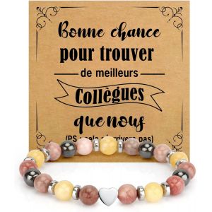 Kalanka-Cadeau Fete Des Grands Peres Grand Mère Maman Mamie Papa Parents Bracelet Pierre Naturelle Cadeau Fete Des Peres Fete Des Meres Marraine S?ur Tata Fille Collègues Couple Parrain Frère Tonton - Neuf