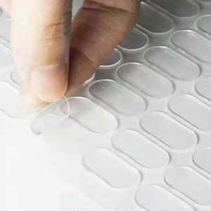 800pcs Sticky Tack Putty Wall Putty Kit Double Face Sticky Dots Pour Suspension Murale Tremblement De Terre Putty Musée Putty Clair - Neuf