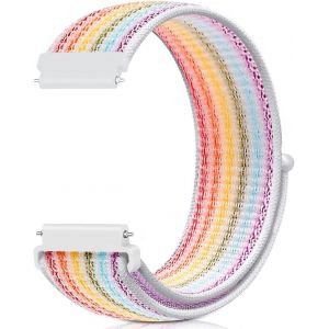 Nenv-Nylon Bracelet Montre Sport 18mm 19mm 20mm 22mm,Bracelet Rechange À Dégagement Rapide Pour Femmes Et Hommes - Neuf