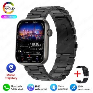2025 Nouveau Pour Xiaomi Sport Montre Intelligente Hommes Fr&eacute;quence Cardiaque Bluetooth Appel 1.9 Pouces Amoled Hd &Eacute;cran Ai Voix &Eacute;tanche Smartwatch - Neuf