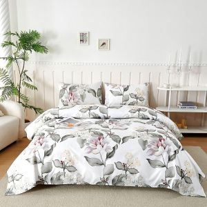 Ulteronixshop-Parure De Lit 120x190/200 cm en Microfibre, Ensemble de Draps 3 Pi&egrave;ces Imprim&eacute;e, Drap Housse Ajustable 120x200 cm cm, Drap Plat 1 Personne 180x250 cm et 1 Taie d'oreiller 50x80, Voyage - Neuf