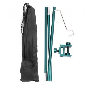 Support De Lampe Portable D'exterieur En Alliage D'aluminium, Support De Lampe De Camping Pliable Et Suspendu - Neuf