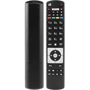 SUBZONAL-Leyf Telefunken Télécommande de Rechange, Compatible avec Telefunken RC5118, Netflix Youtube - Neuf
