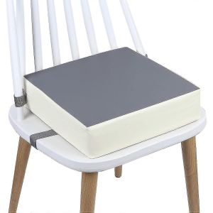 2023 - Siège d'appoint pour tout-petit pour table à manger (uniquement siège en mousse d'appoint),Pu lavable 2 sangles Attach - Neuf