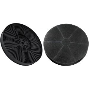 Lot de 2 filtres &agrave; charbon actif compatibles avec les hottes de cuisine Exquisit CF100 1010035,PKM CF100 C04,MIZ0031,Bomann KF568 - Neuf