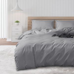 Tzf-Housse De Couette Imperméable, Protège-Couette, Imperméable, Convient Aux Animaux Domestiques, Chats Et Chiens, Enfants, Personnes Âgées, Double Fermeture Éclair (Gris, Queen (200 * 200 Cm)) - Neuf