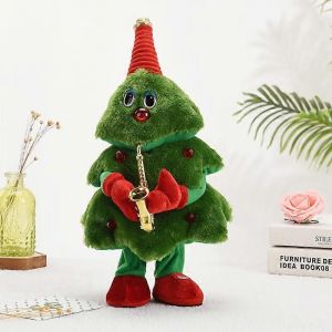 Sapin de Noël électronique en peluche dansant, décorations pour enfants-B - Neuf