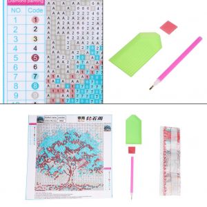 Kit De Broderie En Strass Fait A La Main, Peinture Au Point De Croix, Artisanat Pour Decoration Murale De Maison - Neuf