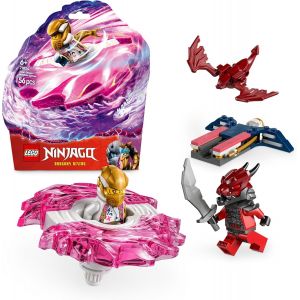 LKLJIJ-10696 Classic La Boîte de Briques Créatives, Jouet et Ensemble de Rangement avec Briques, Roues, Fenêtres, Idée Cadeau Anniversaire, Enfants 4 Ans - Neuf