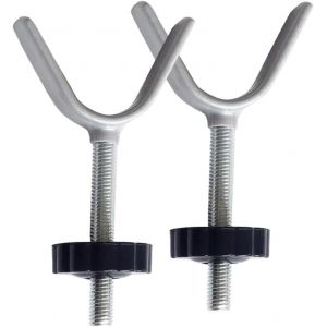 2 Pcs Y Filet&eacute;es De Broche Tiges,Barri&egrave;res Et Extensions Pour La S&eacute;curit&eacute;,M10,B&eacute;b&eacute; Gates Vis Tiges Fixation De La Barri&egrave;re De S&eacute;curit&eacute; Pour,B&eacute;b&eacute; Tiges Pression,Porte D'escalier - Neuf