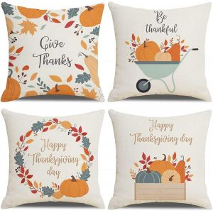 Housse De Coussin Décorative D'extérieur 45 X 45 Cm En Velours Avec Fermeture Éclair Invisible Pour Canapé, Salon, Chambre, Lit, Jardin - Neuf