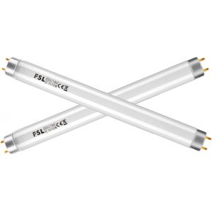 Fsl Bl T8 F10W, 10W Tube Neon, Uv Lampes De Rechange 33 Cm, 13 Pouces Fluorescent Ampoule Pour Tue Mouche Electrique/Anti Moustique/Insectes Destructeur 20W. (2 Pièces) - Neuf