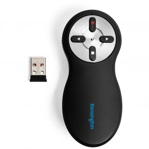 Kensington T&eacute;l&eacute;commande de pr&eacute;sentation sans fil avec pointeur laser rouge et nano-r&eacute;cepteur - Neuf